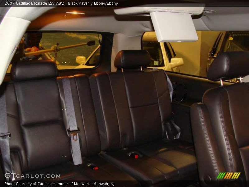 Black Raven / Ebony/Ebony 2007 Cadillac Escalade ESV AWD