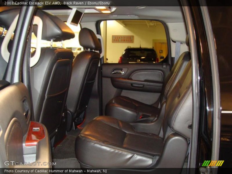 Black Raven / Ebony/Ebony 2007 Cadillac Escalade ESV AWD