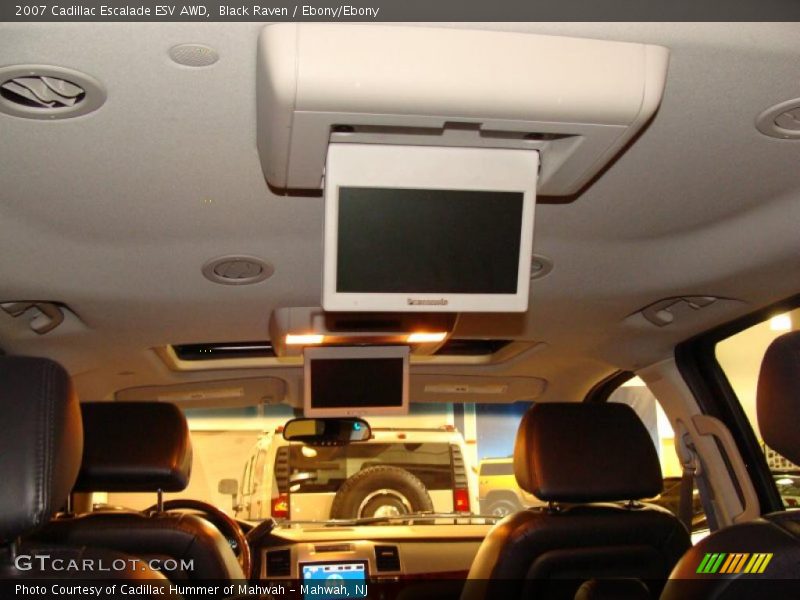 Black Raven / Ebony/Ebony 2007 Cadillac Escalade ESV AWD