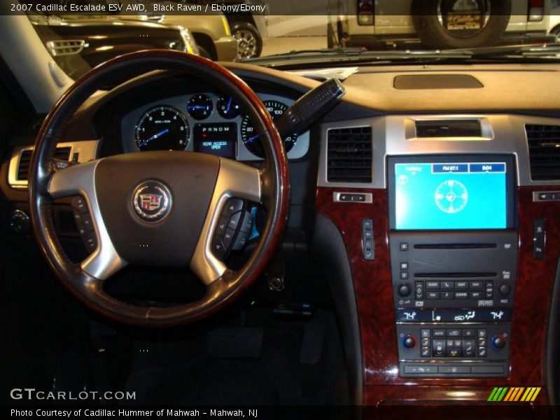 Black Raven / Ebony/Ebony 2007 Cadillac Escalade ESV AWD