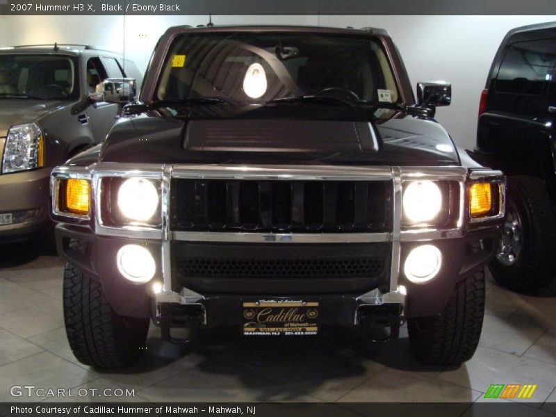 Black / Ebony Black 2007 Hummer H3 X