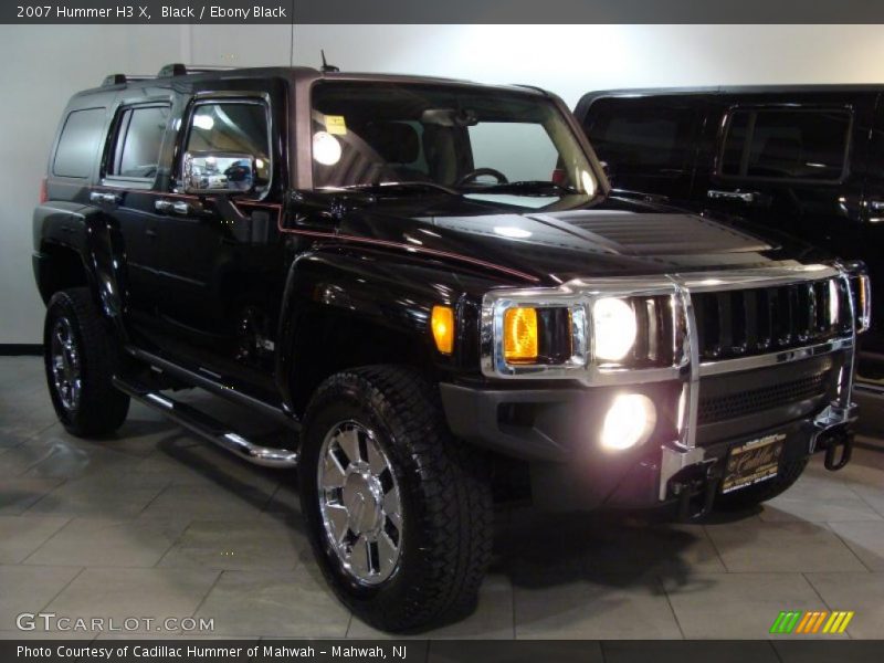 Black / Ebony Black 2007 Hummer H3 X