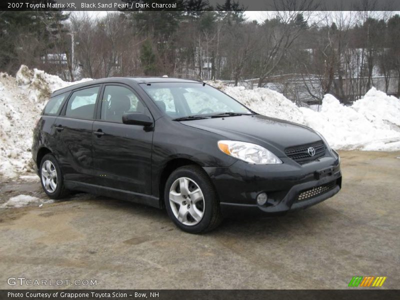Black Sand Pearl / Dark Charcoal 2007 Toyota Matrix XR
