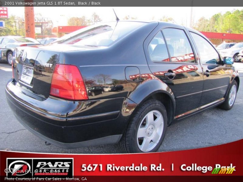 Black / Black 2001 Volkswagen Jetta GLS 1.8T Sedan