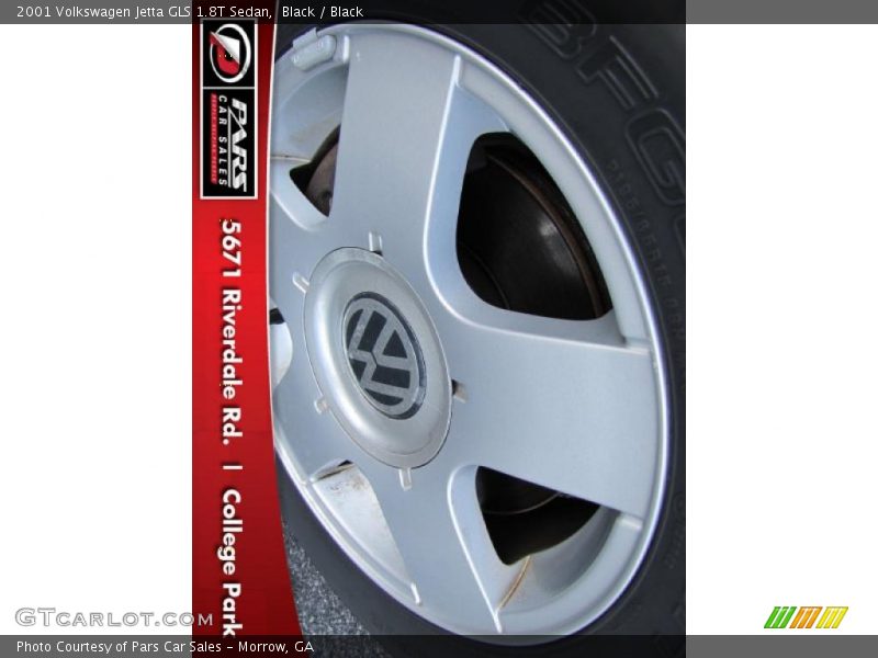 Black / Black 2001 Volkswagen Jetta GLS 1.8T Sedan
