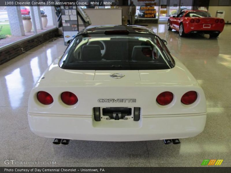 White / White 1988 Chevrolet Corvette 35th Anniversary Coupe