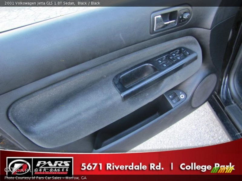 Black / Black 2001 Volkswagen Jetta GLS 1.8T Sedan