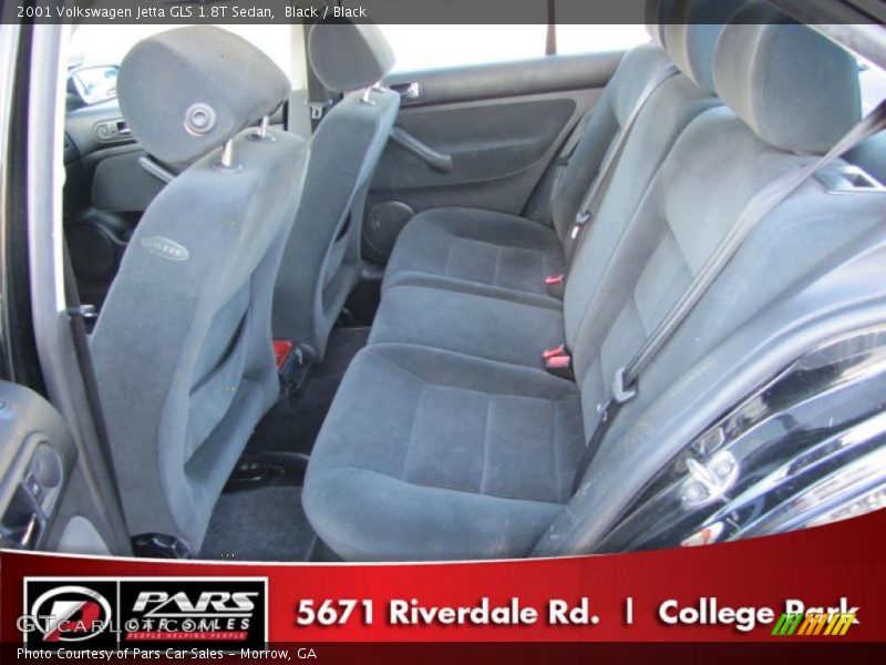 Black / Black 2001 Volkswagen Jetta GLS 1.8T Sedan