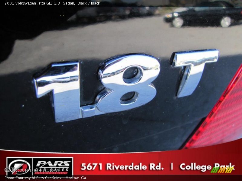 Black / Black 2001 Volkswagen Jetta GLS 1.8T Sedan