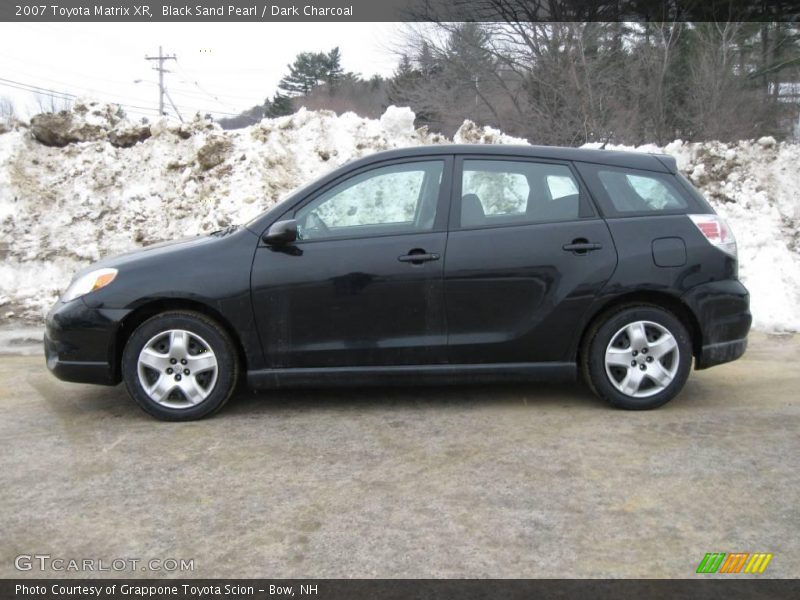 Black Sand Pearl / Dark Charcoal 2007 Toyota Matrix XR