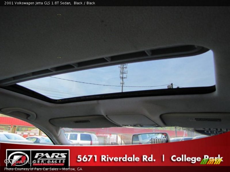 Black / Black 2001 Volkswagen Jetta GLS 1.8T Sedan