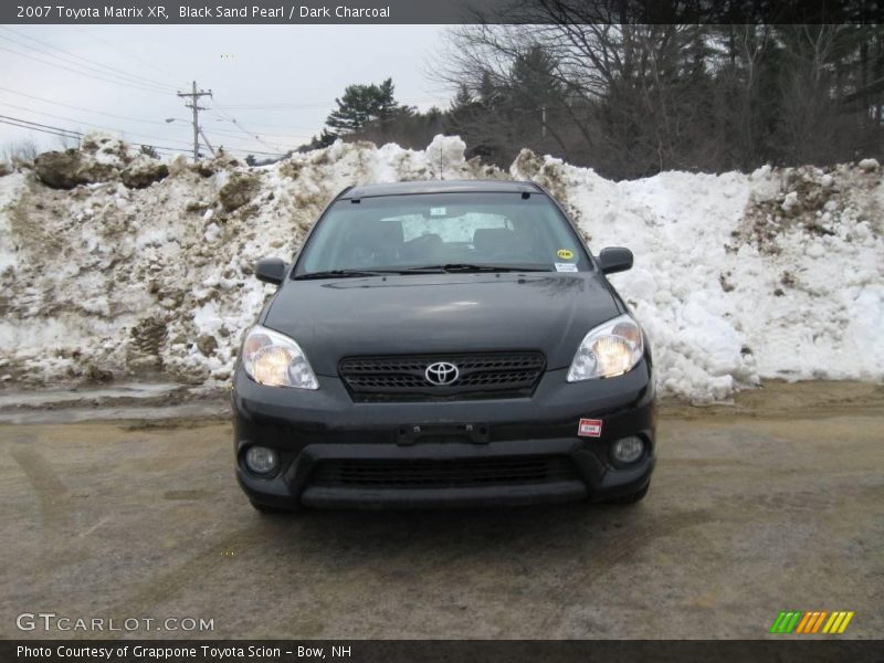 Black Sand Pearl / Dark Charcoal 2007 Toyota Matrix XR