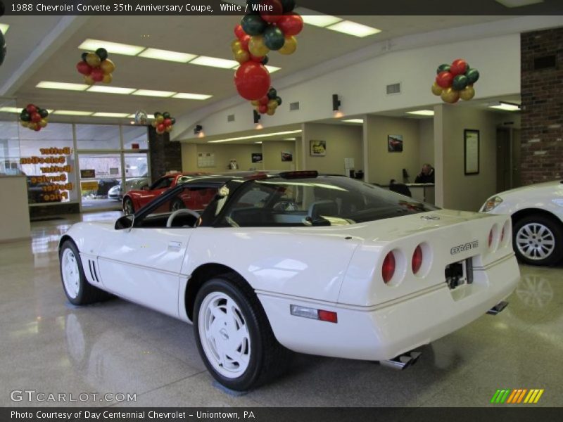 White / White 1988 Chevrolet Corvette 35th Anniversary Coupe