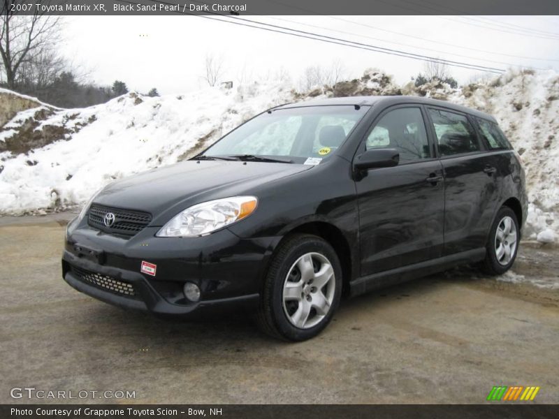 Black Sand Pearl / Dark Charcoal 2007 Toyota Matrix XR