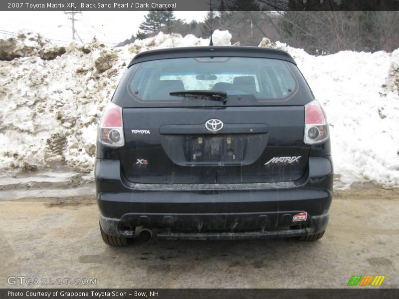 Black Sand Pearl / Dark Charcoal 2007 Toyota Matrix XR