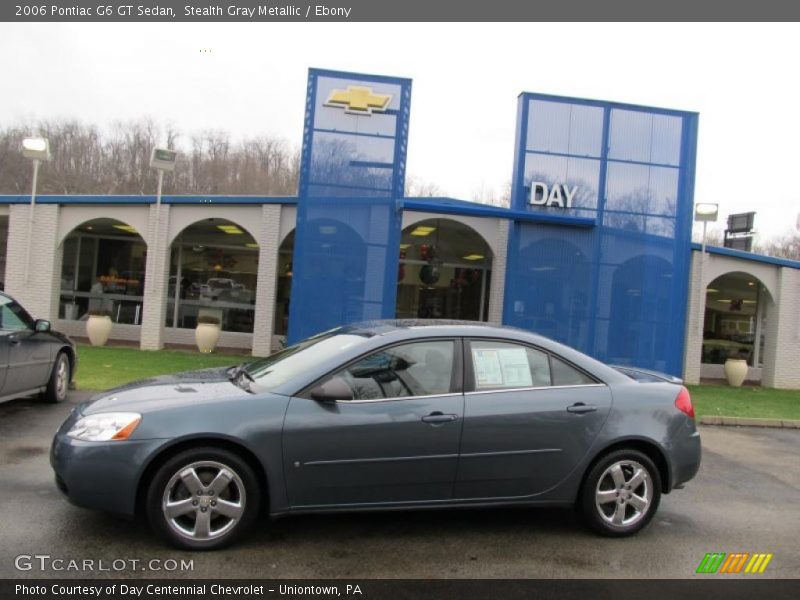 Stealth Gray Metallic / Ebony 2006 Pontiac G6 GT Sedan