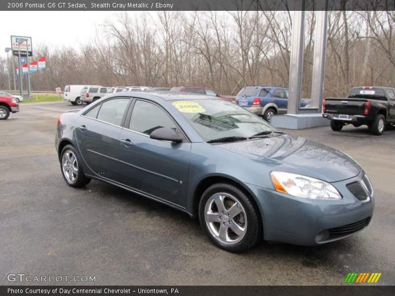 Stealth Gray Metallic / Ebony 2006 Pontiac G6 GT Sedan