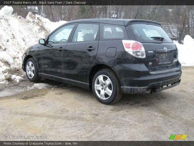 Black Sand Pearl / Dark Charcoal 2007 Toyota Matrix XR