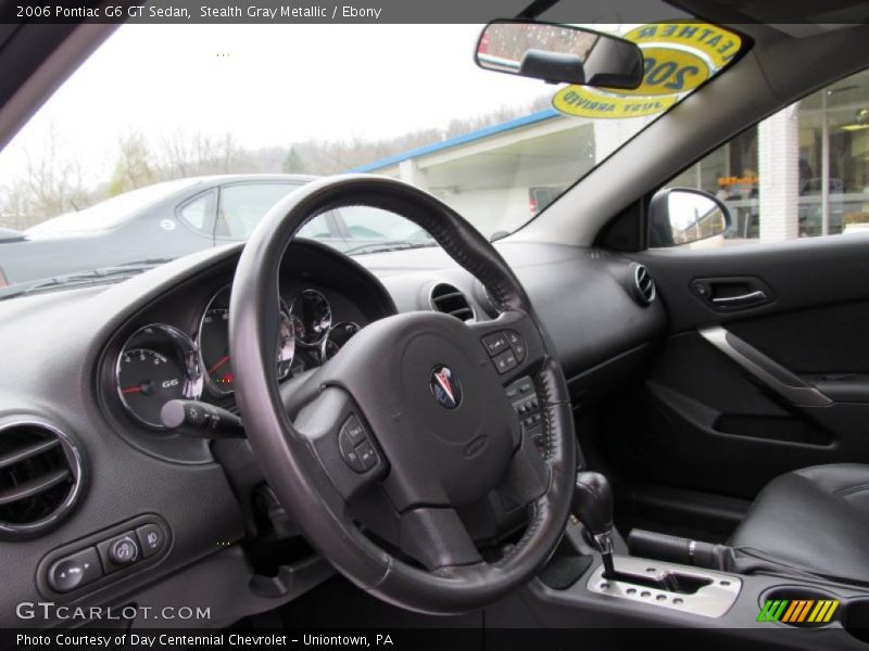 Stealth Gray Metallic / Ebony 2006 Pontiac G6 GT Sedan