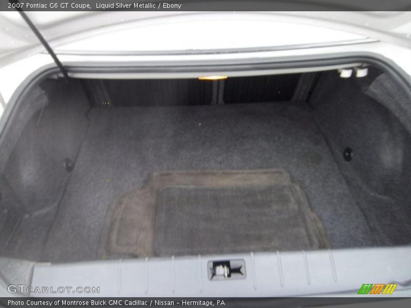 Liquid Silver Metallic / Ebony 2007 Pontiac G6 GT Coupe