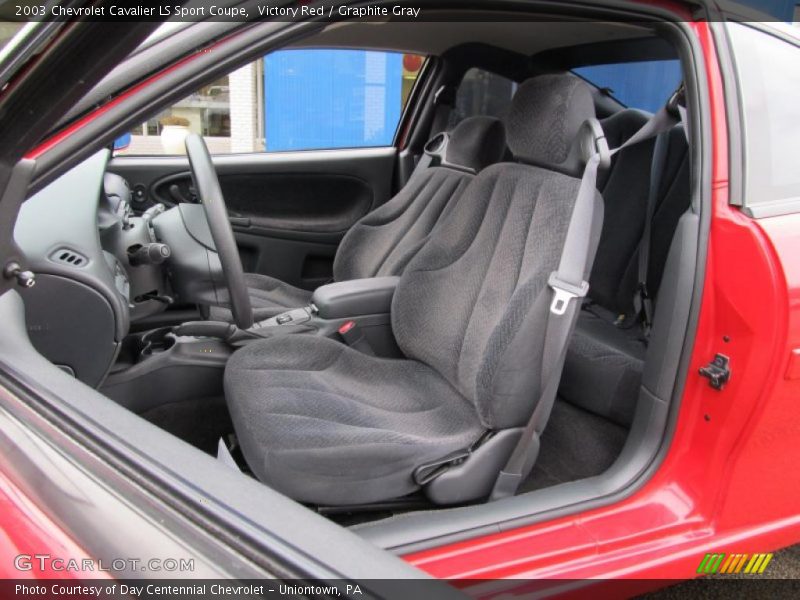  2003 Cavalier LS Sport Coupe Graphite Gray Interior