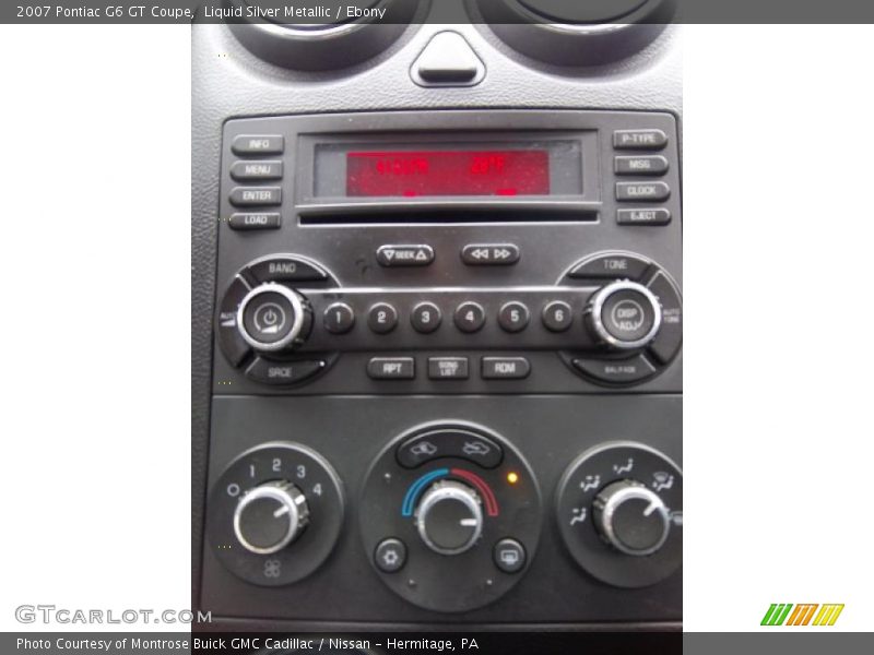 Liquid Silver Metallic / Ebony 2007 Pontiac G6 GT Coupe