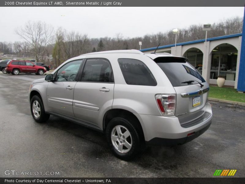 Silverstone Metallic / Light Gray 2008 Chevrolet Equinox LT AWD