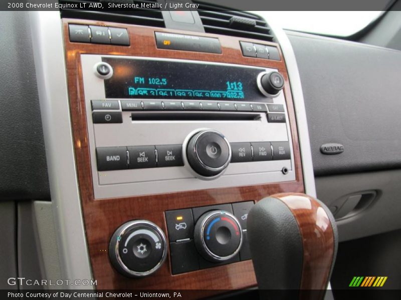 Silverstone Metallic / Light Gray 2008 Chevrolet Equinox LT AWD