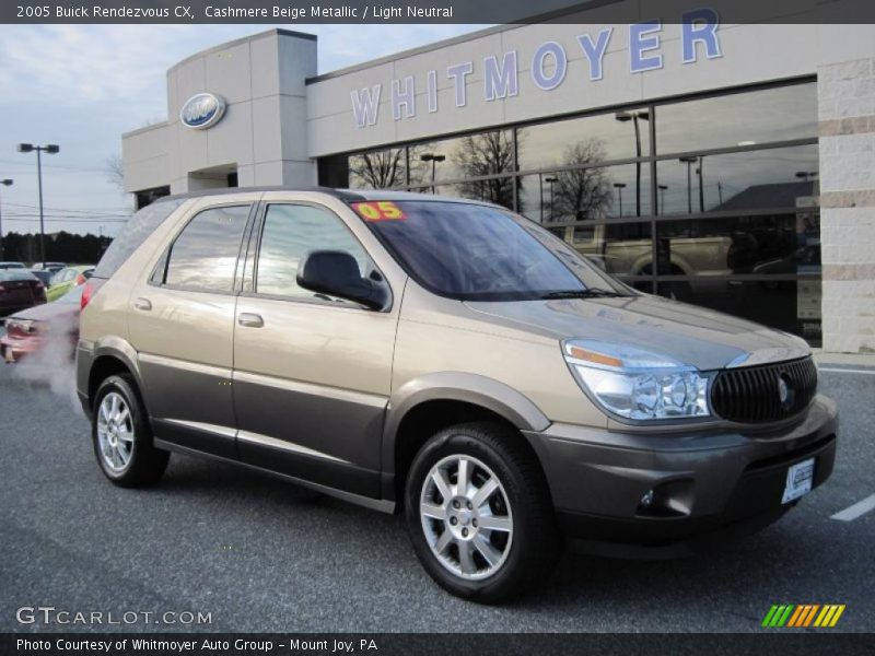 Cashmere Beige Metallic / Light Neutral 2005 Buick Rendezvous CX