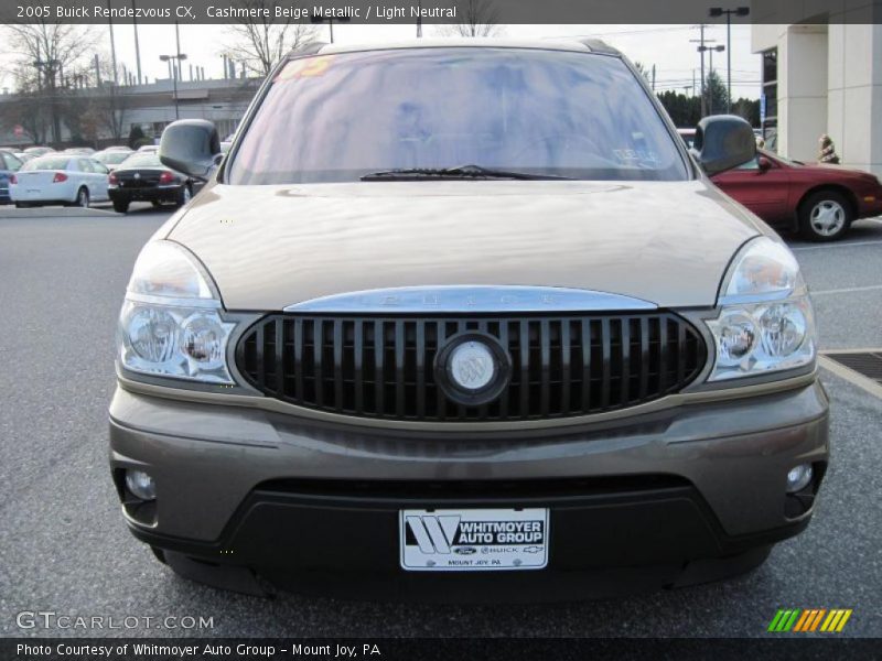 Cashmere Beige Metallic / Light Neutral 2005 Buick Rendezvous CX
