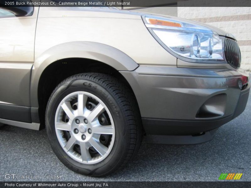 Cashmere Beige Metallic / Light Neutral 2005 Buick Rendezvous CX