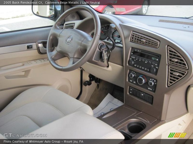 Cashmere Beige Metallic / Light Neutral 2005 Buick Rendezvous CX