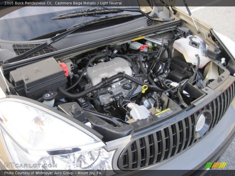 Cashmere Beige Metallic / Light Neutral 2005 Buick Rendezvous CX
