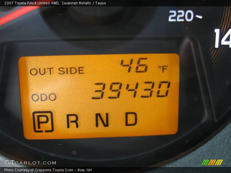 Savannah Metallic / Taupe 2007 Toyota RAV4 Limited 4WD