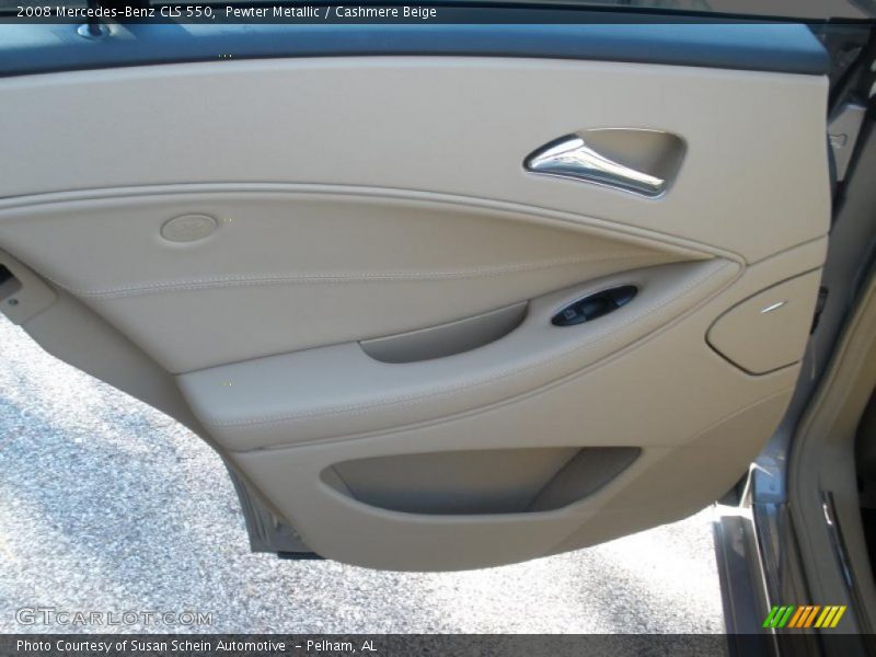 Pewter Metallic / Cashmere Beige 2008 Mercedes-Benz CLS 550