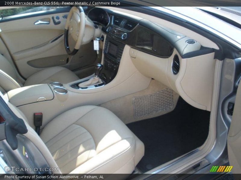 Pewter Metallic / Cashmere Beige 2008 Mercedes-Benz CLS 550
