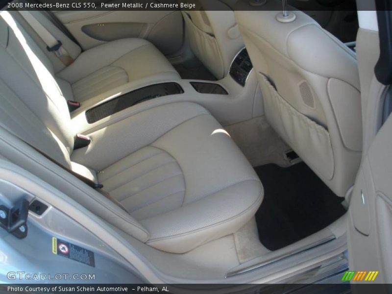 Pewter Metallic / Cashmere Beige 2008 Mercedes-Benz CLS 550