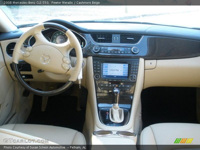 Pewter Metallic / Cashmere Beige 2008 Mercedes-Benz CLS 550