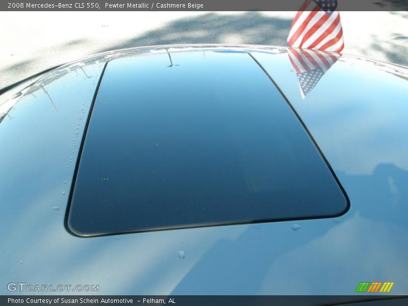 Pewter Metallic / Cashmere Beige 2008 Mercedes-Benz CLS 550