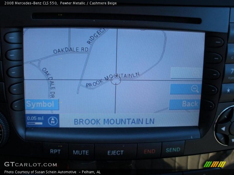 Pewter Metallic / Cashmere Beige 2008 Mercedes-Benz CLS 550