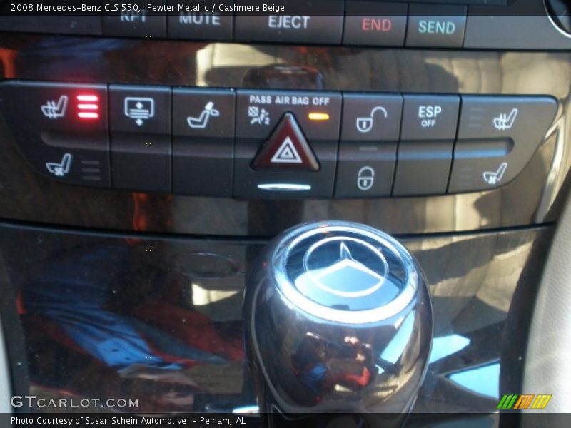Pewter Metallic / Cashmere Beige 2008 Mercedes-Benz CLS 550