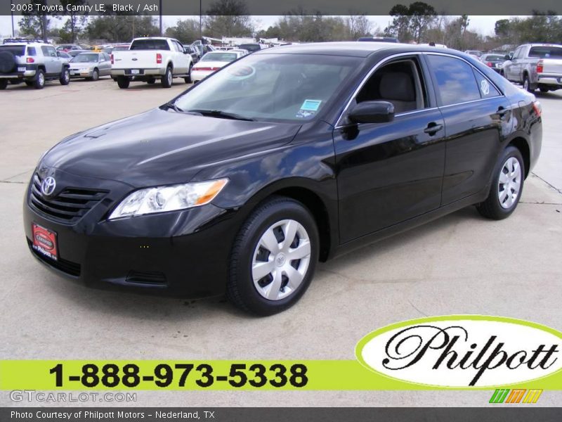 Black / Ash 2008 Toyota Camry LE
