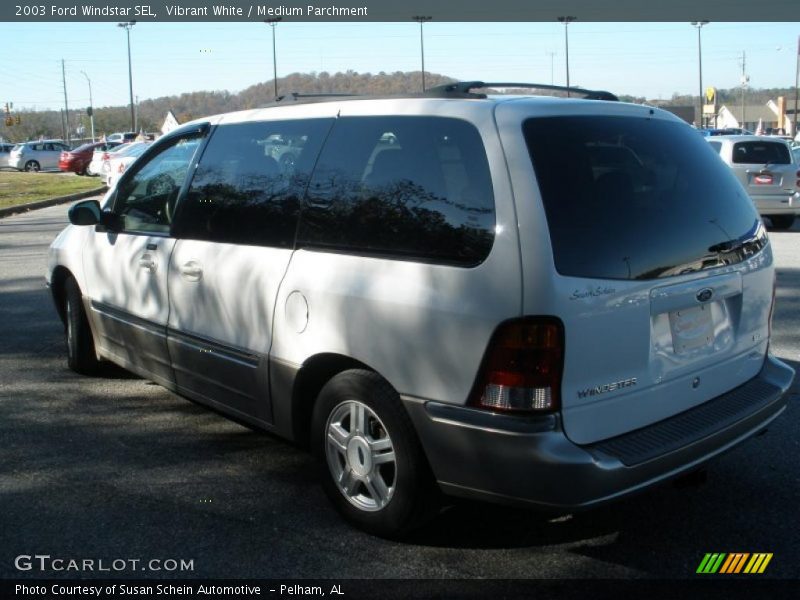 Vibrant White / Medium Parchment 2003 Ford Windstar SEL