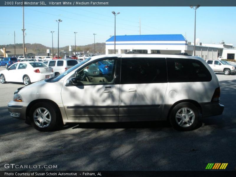 Vibrant White / Medium Parchment 2003 Ford Windstar SEL
