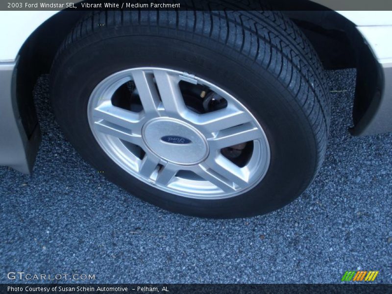 Vibrant White / Medium Parchment 2003 Ford Windstar SEL