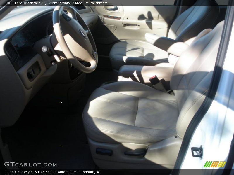 Vibrant White / Medium Parchment 2003 Ford Windstar SEL