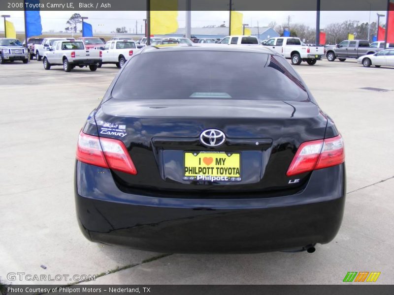 Black / Ash 2008 Toyota Camry LE