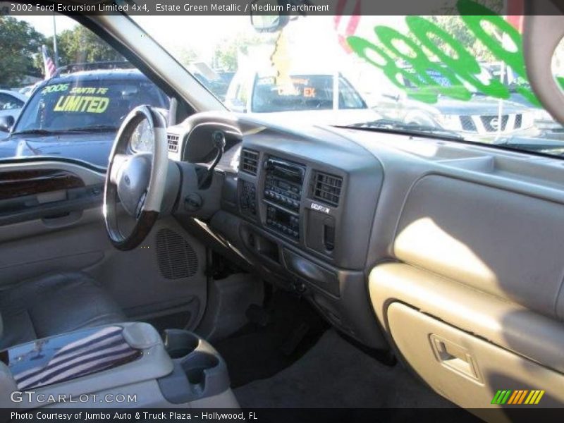 Estate Green Metallic / Medium Parchment 2002 Ford Excursion Limited 4x4