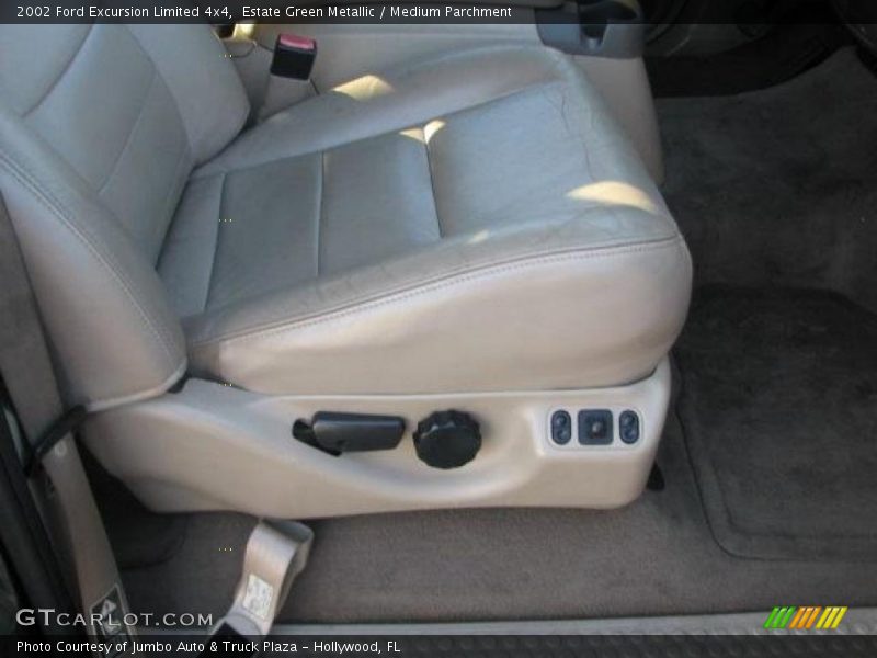 Estate Green Metallic / Medium Parchment 2002 Ford Excursion Limited 4x4