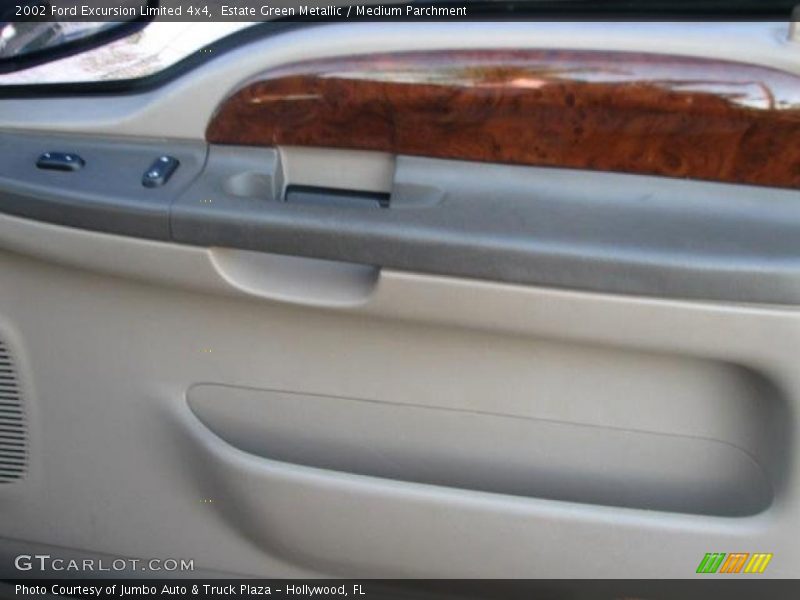Estate Green Metallic / Medium Parchment 2002 Ford Excursion Limited 4x4